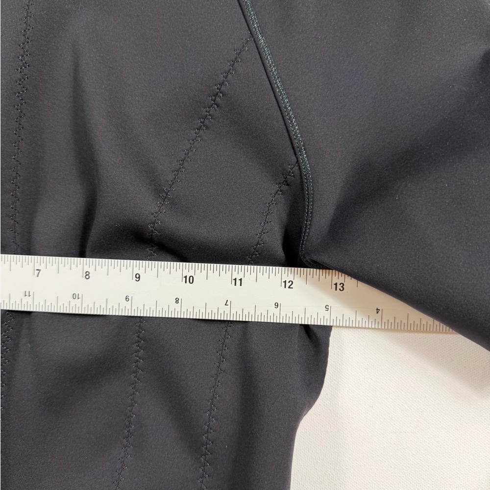 lululemon Black Structured Scuba Neoprene Dress Back Zip Pockets Size 2-4 (est) - Picture 6 of 9